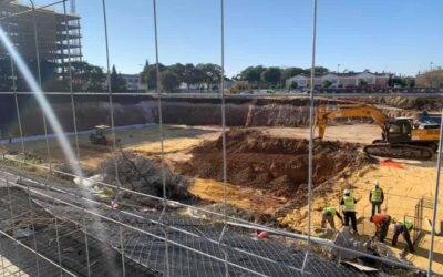 Estado actual de las obras de Residencial Argos II que comenzaron el mes pasado.