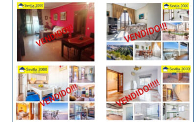 Viviendas vendidas la semana pasada, justo antes del Puente