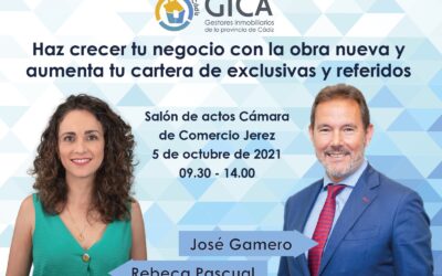 Nuestro Gerente D. José GAMERO impartiendo formación en la Cámara de Comercio de Jerez