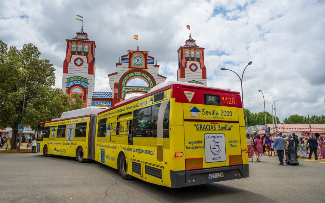 Nuestra empresa desde nuestros 12 autobuses Tussam. 