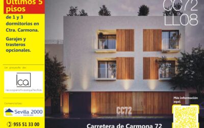 ¡ Atención, últimos 5 pisos de 1 y 3 dormitorios en Carretera Carmona ! 