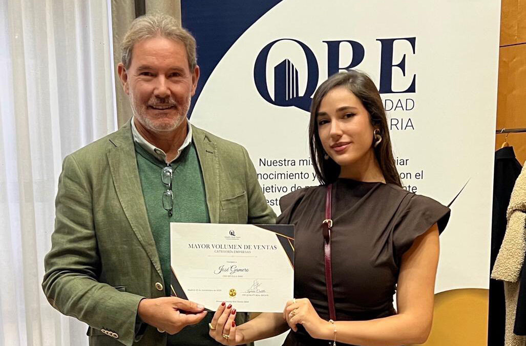 Nuevo premio y reconocimiento a Sevilla 2000 recogido el pasado miércoles en Madrid. 